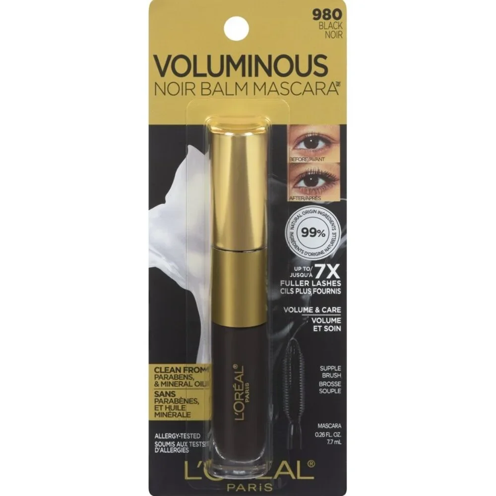 L'Oreal Voluminous Noir Balm Volumizing Mascara - #980 Black